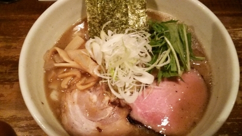 「濃い出汁そば」@日本橋 製麺庵 なな蓮の写真