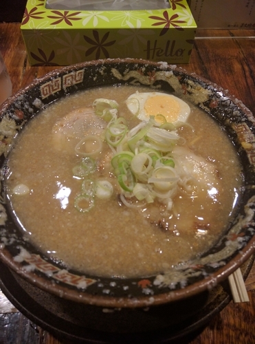 「らーめん(にんにく多め)」@らーめん 平太周 味庵の写真