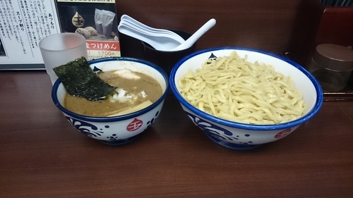 「つけ麺・特盛５００ｇ(熱盛)　￥１０００」@つけめん 玉 本店の写真