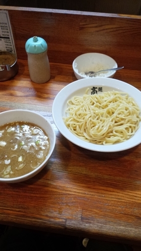 「つけそば600円」@麺 髙はしの写真