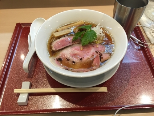 「紀州鴨そば」@燃えよ麺助の写真