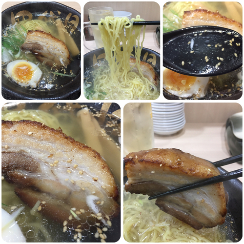「塩拉麺¥650」@函館麺屋 四代目の写真