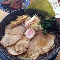 らーめん＋鶏タレカツ丼