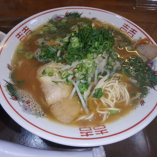 「ラーメン定食(750円)」@ラーメン長洲の写真