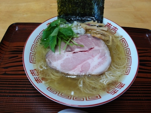 「中華そば（白）」@宮前うどん店の写真