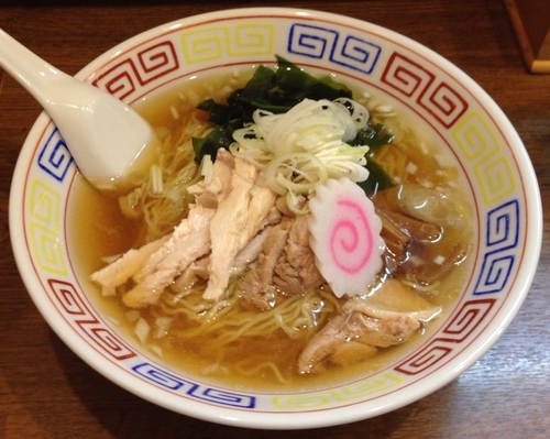 「(冷)鶏中華(夏期限定)850円」@らーめん屋 小川の写真