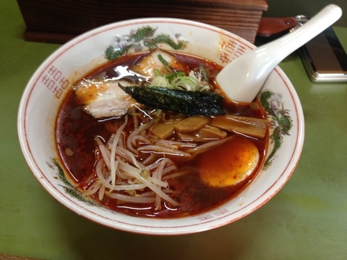 「しょうゆラーメン　中辛」@しずもの写真