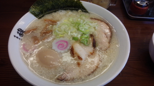 「中華そばこってり＋肉飯」@中華そば 馥の写真