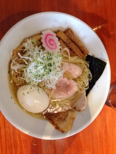 「特製淡麗中華そば 780円+250円」@中華そば 輝羅の写真