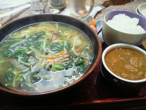 「カレーラーメン 850円」@コーヒーハウス ケニヤの写真