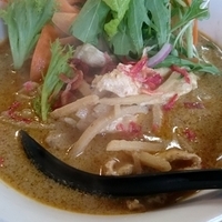 グリーンカレーラーメン