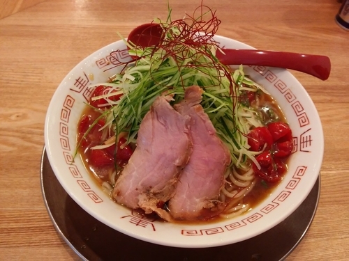 「冷やし中華（期間限定）」@麺や 七彩 八丁堀店の写真