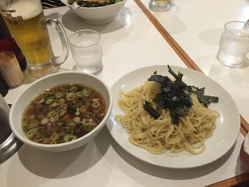 「ざるらぁめん_740円」@らぁめん ほりうち 新橋店の写真