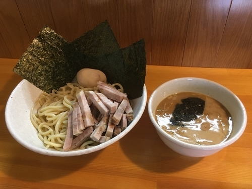 「チャーシューつけ麺＋海苔」@麺屋 永太の写真