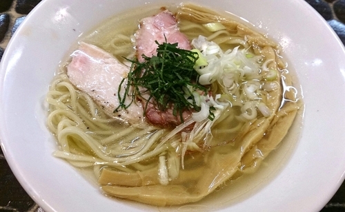 「【限定】冷やし塩そば」@特級鶏蕎麦 龍介の写真