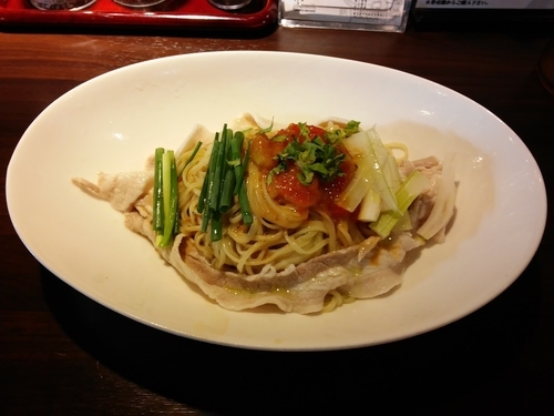 「アールグレイ薫る、瀬戸内のもち豚冷やしそば」@志奈そば 田なか Secondの写真