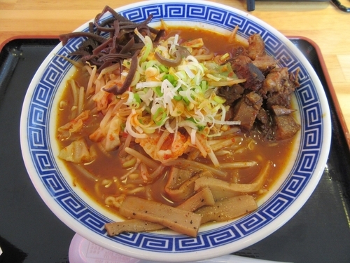 「限定　ウマ辛ラーメン　紅Ｖｅｒ１（７５０円）」@大勝軒ROSSO－ロッソ－の写真