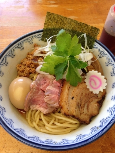 「特製油そば」@中華蕎麦 サンジの写真