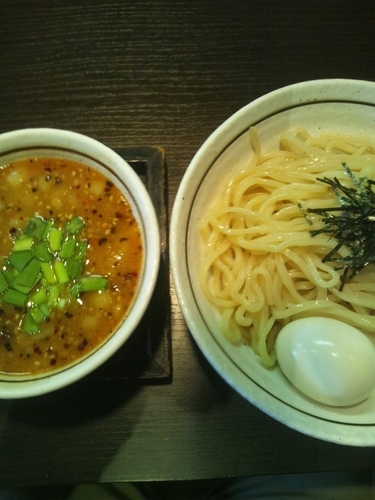 「塩台湾つけ麺（味玉トッピング）」@麺の坊 晴ればれの写真