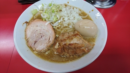 「【限定】豚煮干し(特製)1000円」@ラーメン一心の写真