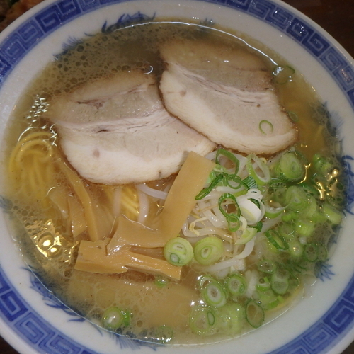 「吉田くんらーめん(650円)、Ａセット(450円)」@らーめんの店 かいたんの写真