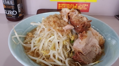 「小ラーメン野菜少なめ　豚マシ」@立川マシマシ 足利総本店の写真