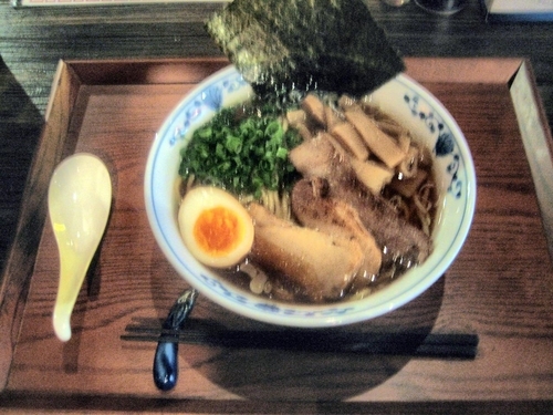 「中華そば（中200g）750円＋全部のせ250円」@ITACHI RAMENの写真