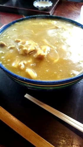 「カレーうどん かけ 中盛り」@六助うどんの写真
