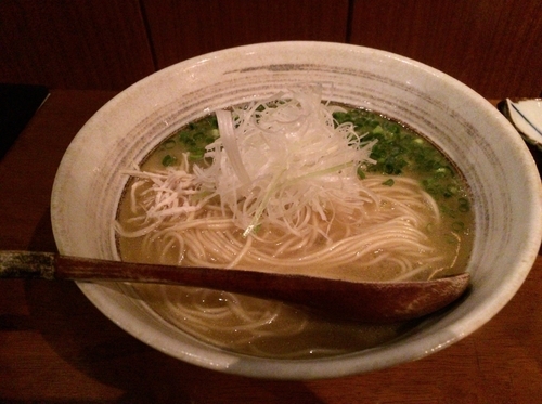 「鶏そば」@鶏料理 葉やまの写真