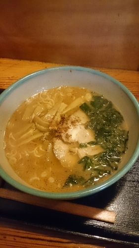 「辛胡麻ラーメン」@友ぞうの写真