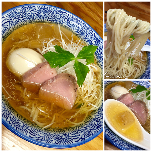 「【1日20食限定】冷やし煮干しそば 白醤油 ￥780」@中華そば よしかわの写真