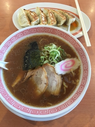 「二代目司ラーメン529円+餃子クーポン」@幸楽苑 杉並高井戸店の写真