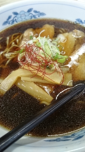 「熟成醬油ラーメン７００円」@NASU cafeの写真