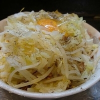 まぜそば ニンニクタマネギ