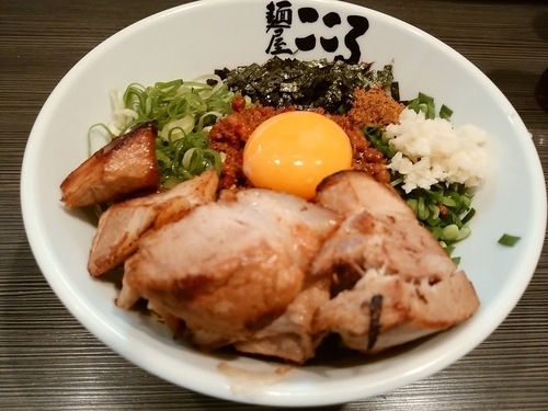 「肉入り台湾まぜそばニンニク入り」@麺屋 こころ 蒲田店の写真