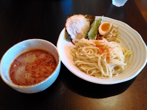 「期間限定 辛つけ麺」@麺屋 シロサキの写真