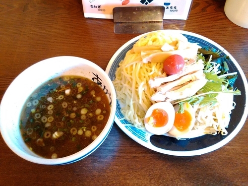 「夏季限定 冷やしつけ麺」@麺 あがり 宜野湾店の写真