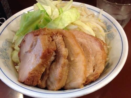 「豚増しラーメン」@らーめん陸の写真