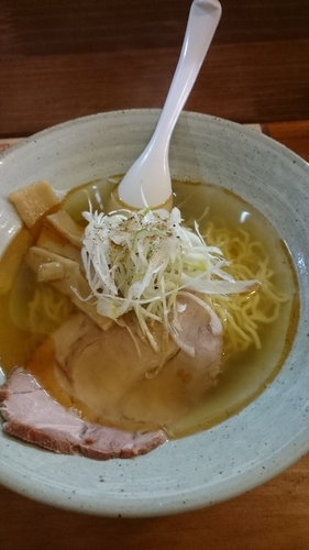 「鯵ラーメン塩」@らぁめん 力丸の写真