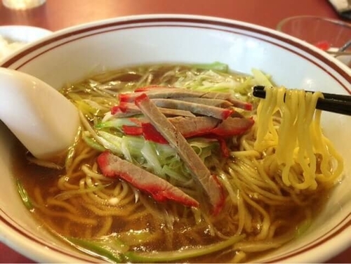 「葱油湯麺(ネギそば)(750円)」@大新園の写真