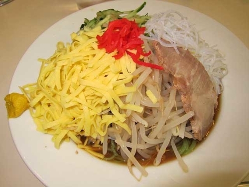 「冷し中華　400円」@博多天神 新橋1号店の写真