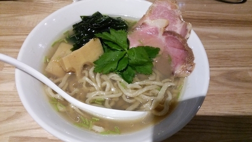 「貝塩らーめん」@らーめん 改の写真