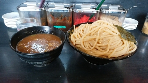 「濃厚豚骨つけ麺　大」@無鉄砲 つけ麺 無極の写真