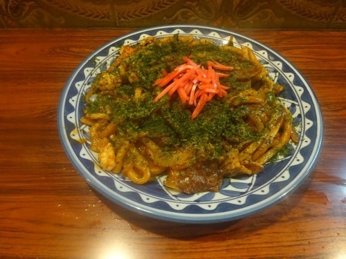 「ナポリ風ケチャップ焼きうどん」@にし川の写真