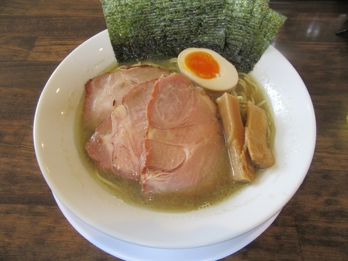 「特製純煮干しそば＋和え玉（９５０＋１５０＝１１００円）」@活龍煮干そば専門店 にぼしのなみの写真