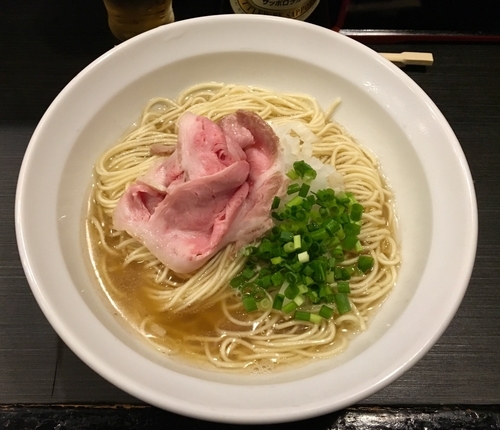 「アゴそば スッポン入り」@灰汁中華 丿貫 福富町本店の写真