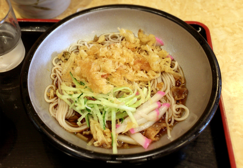 「冷したぬき(310円)」@小諸そば 新橋店の写真