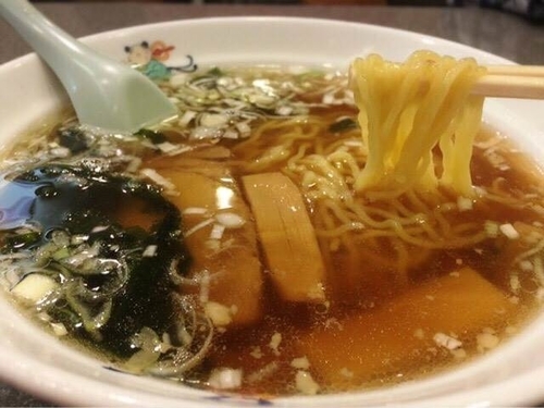 「ラーメン(420円)」@天龍 マリナード店の写真