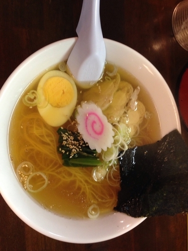 「鶏そば 700円」@支那そば 哉の写真