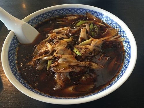 「ネギラーメン 1/2 850円」@あさ利の写真